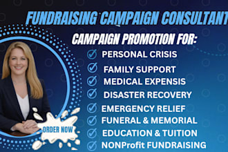 do emergency gofundme promotion for personal crisis charity fundraising campaign