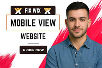 fix your wix website mobile veiw update wix website fix wix website layout
