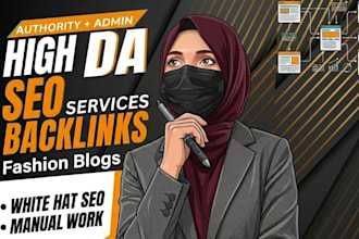 provide google indexed fashion backlinks via guest posting