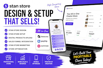 setup stan store, stan store marketing, tiktok shop, beacons ai, gumroad, payhi