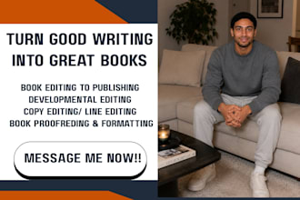 proofread fiction christian book, historical fiction, fantasy novel book editor