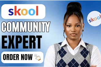 setup skool online community setup online course setup skool community manager