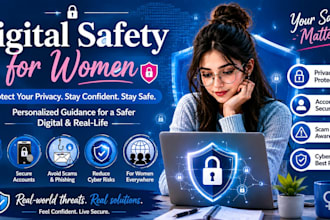 guide digital safety for women