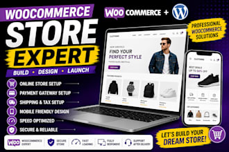 build a wordpress woocommerce store