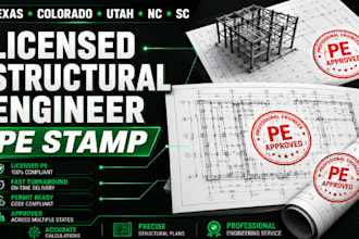 pe stamp texas pe stamp colorado pe stamp utah pe stamp nc pe stamp sc