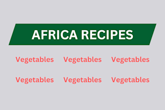 make variety of africa delicious meal