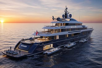 design rib boat or yacht