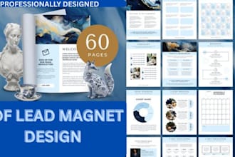 create professional PDF lead magnet designs