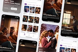 develop viral micro drama, anime and cartoon streaming platform