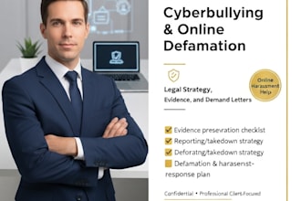 provide US attorney legal services for cyberbullying and online defamation
