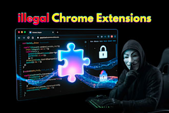create normal and illegal chrome extensions