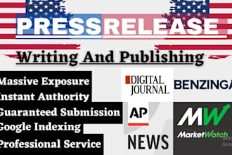 do press release distribution on 25 premium sites