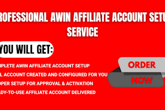 create verified awin affiliate account