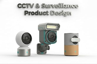 do cctv and surveillance products design mini camera industrial products design