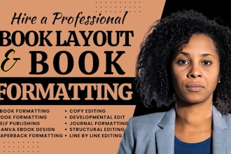 do KDP book formatting ebook formatting and paperback print book layout design