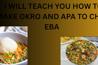 do okro and apa to chop eba