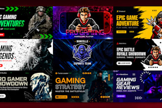 design  gaming thumbnail that boost your view