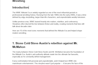 write engaging sport articles for blogs and websites
