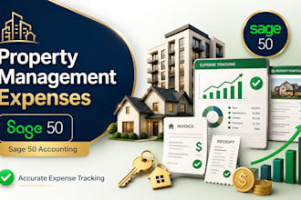 track property management expenses using sage 50 accounting