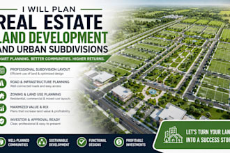 plan real estate land development and urban subdivisions