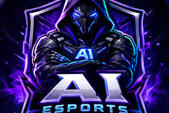 create ai gaming mascot
