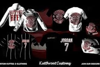 create custom fivem kuttes, chains, clothing, patches and flags