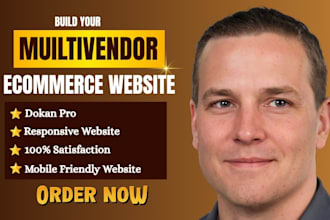build multivendor ecommerce marketplace website, dokan woocommerce marketplace