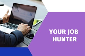 search and apply jobs, reverse recruit, job hunt, resume design, job application