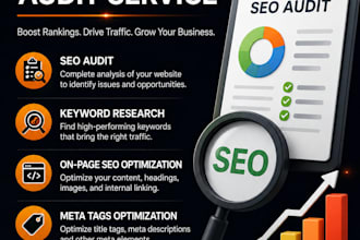 do SEO audit and on page optimization for your website