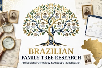 research your brazilian family tree and genealogy records