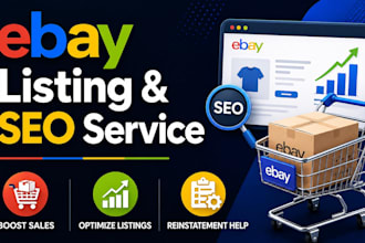 ebay lister ebay product listing ebay seo listing ebay account reinstatemen