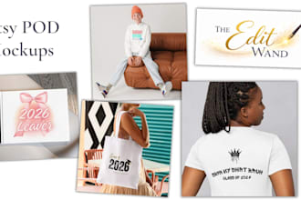 design etsy product mockups for your digital products