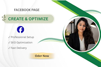 create and optimize your fb business page professionally