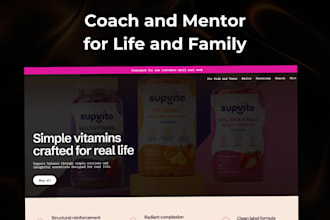 be your coach and mentor for life and family