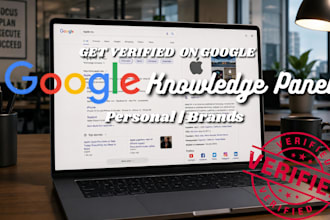 make an official google knowledge panel for person or brand
