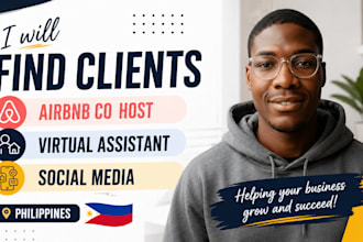 find clients airbnb co host virtual assistant philippines social media
