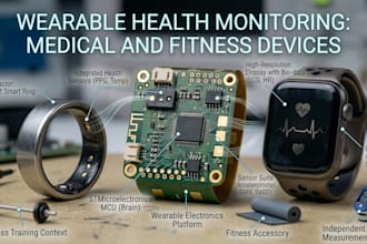design wearable health monitoring pcb for medical and fitness devices