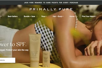 design beauty shopify website, cosmetic website, salon website, beauty website