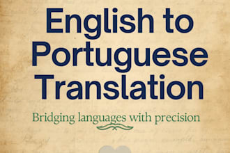 translate english to portuguese naturally