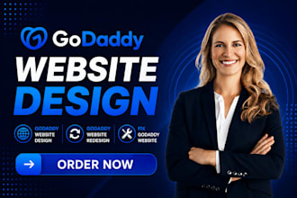 design godaddy landing page website redesign godaddy website showit, website seo