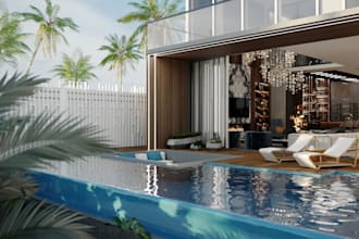 create realistic 3d designs for patios, porches and pool areas