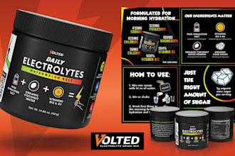 create food, beverage, box and can packaging design