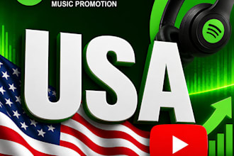 do organic USA youtube video,channel promotion tousa audience you tube promotion