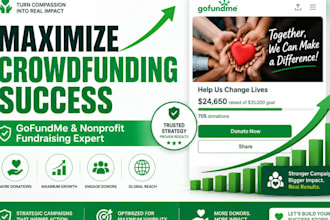 successful gofundme and nonprofit crowdfunding campaign that maximize donation