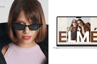 design a professional shopify beauty and cosmetics store