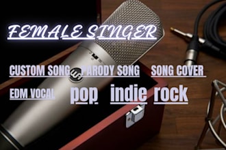 female lead vocalist pop edm song female pop singer female singer edm vocals