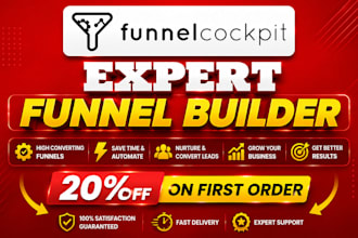 build high converting funnel cockpit sales funnels membership area ai automation