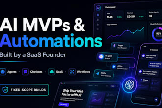 build your ai app, ai agent, chatbot, automation, or saas prototype