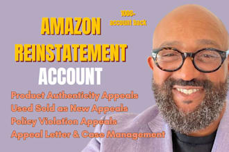 write amazon suspension appeals, section 3 poa, and reinstatement plans