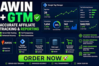 setup awin mastertag install, awin server to server s2s tracking by gtm